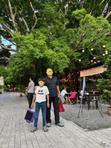 my dad and son enjoying the vibes at molo mansion my dad and son enjoying the vibes at molo mansion